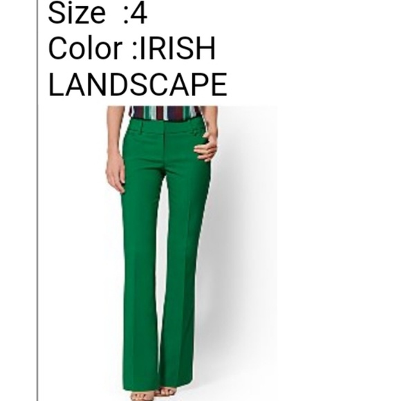 New York & Company Pants & Jumpsuits Nwt Irish Green Dress Pants